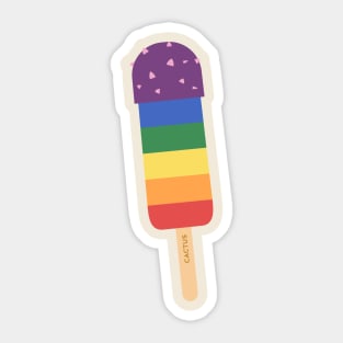 Pride Love Popsicle Sticker
